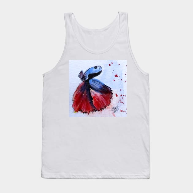 Betta Fish No3 Tank Top by cjkell